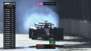 Desastre para Ferrari: Carlos Sainz y Charles Leclerc abandonaron el GP de Azerbaiyán | VIDEO