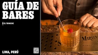 Barras bravas: El Trinche lanza su primera guía de bares locales