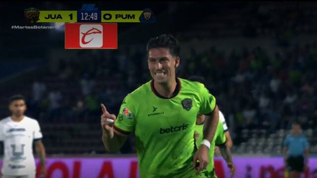 Gol de Santiago Ormeño: así puso 1-0 a Juárez vs Pumas por Liga MX | VIDEO