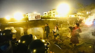 Vía Expresa Sur: Vecinos de Surco y serenos de Lima se enfrentan por desalojo de la asociación Pedro Acuña | FOTOS