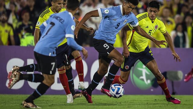 Uruguay venció a Colombia en el arranque del hexagonal final sub 20