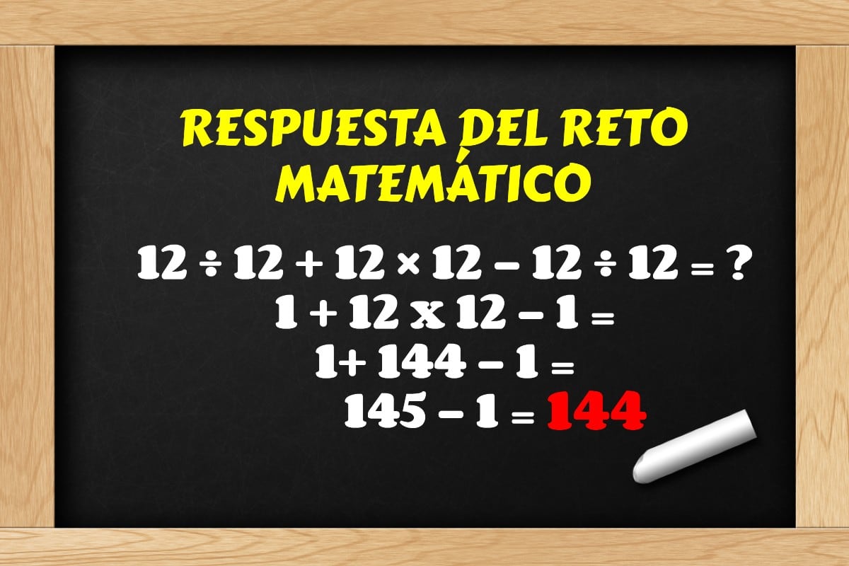 Esta era la forma correcta de resolver este problema numérico. ¿Lo hiciste antes que se acabara el tiempo? (Imagen: Mag / Klipartz)