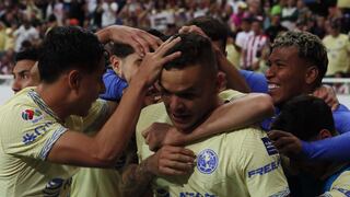 Doblete del ‘Cabecita’ Rodríguez: América derrota 2-0 a Chivas en el Clásico Nacional