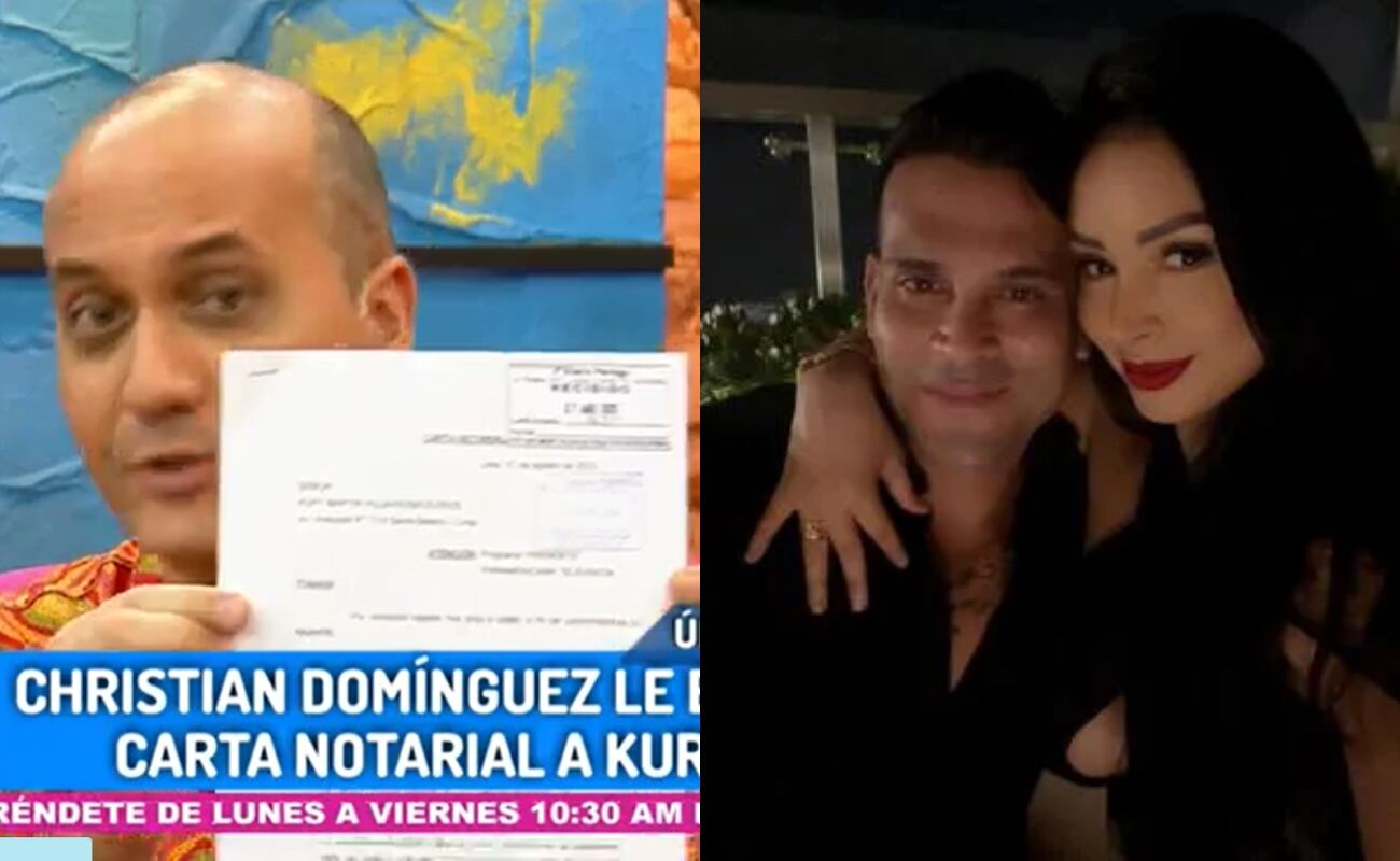 ¿Por qué Christian Domínguez envío carta notarial a “Metiche”?