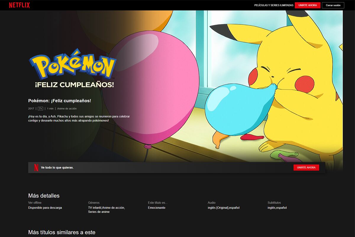 Conoce el truco para que Netflix te salude por tu cumpleaños. (Foto: Netflix)