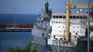 Buques militares rusos llegaron a puerto venezolano de La Guaira, donde estarán “varios días”