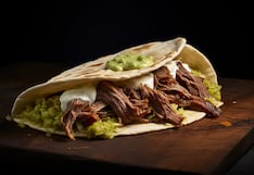 Receta de tacos de carne asada con guacamole