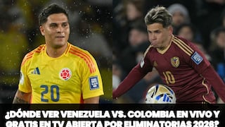 ¿Dónde ver Venezuela vs. Colombia por última fecha de las Eliminatorias Conmebol?