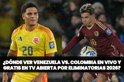 ¿Dónde ver Venezuela vs. Colombia por última fecha de las Eliminatorias Conmebol?