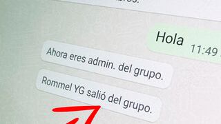 Sal de un grupo de WhatsApp sin que tus amigos o el administrador se enteren
