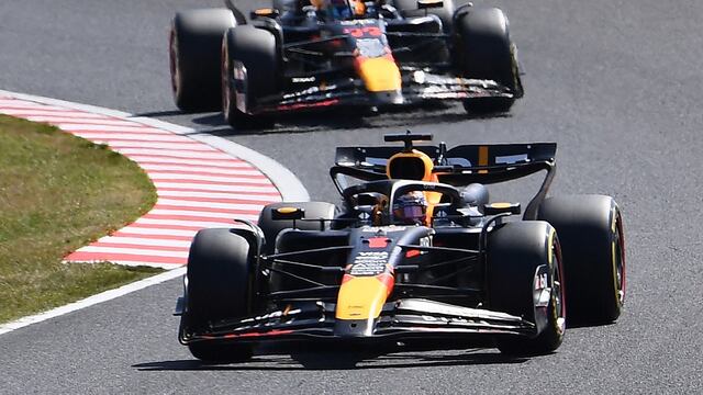 RESUMEN, GP de Japón 2024: Verstappen y Pérez dan victoria a Red Bull