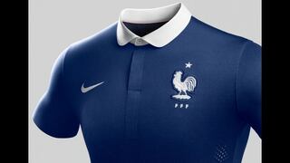 Francia tuvo que sufrir hasta el final para presentar la camiseta que lucirá en Brasil 2014 [FOTOS] 