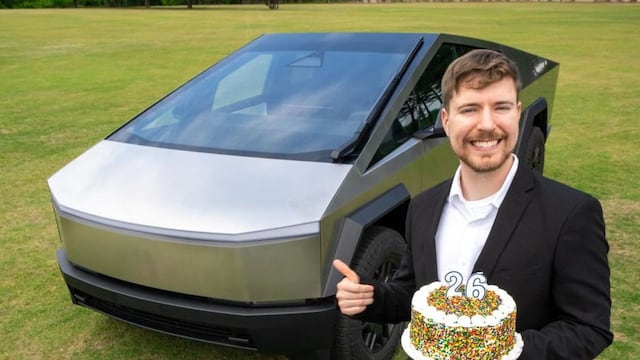 MrBeast anunció un peculiar sorteo para regalar 26 automóviles Tesla por su cumpleaños 26