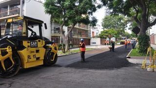 Miraflores inicia obras para remodelar cuatro vías