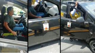 Conductor chocó su vehículo contra grúa de la MML para evitar que lo lleven al depósito |#NoTePases