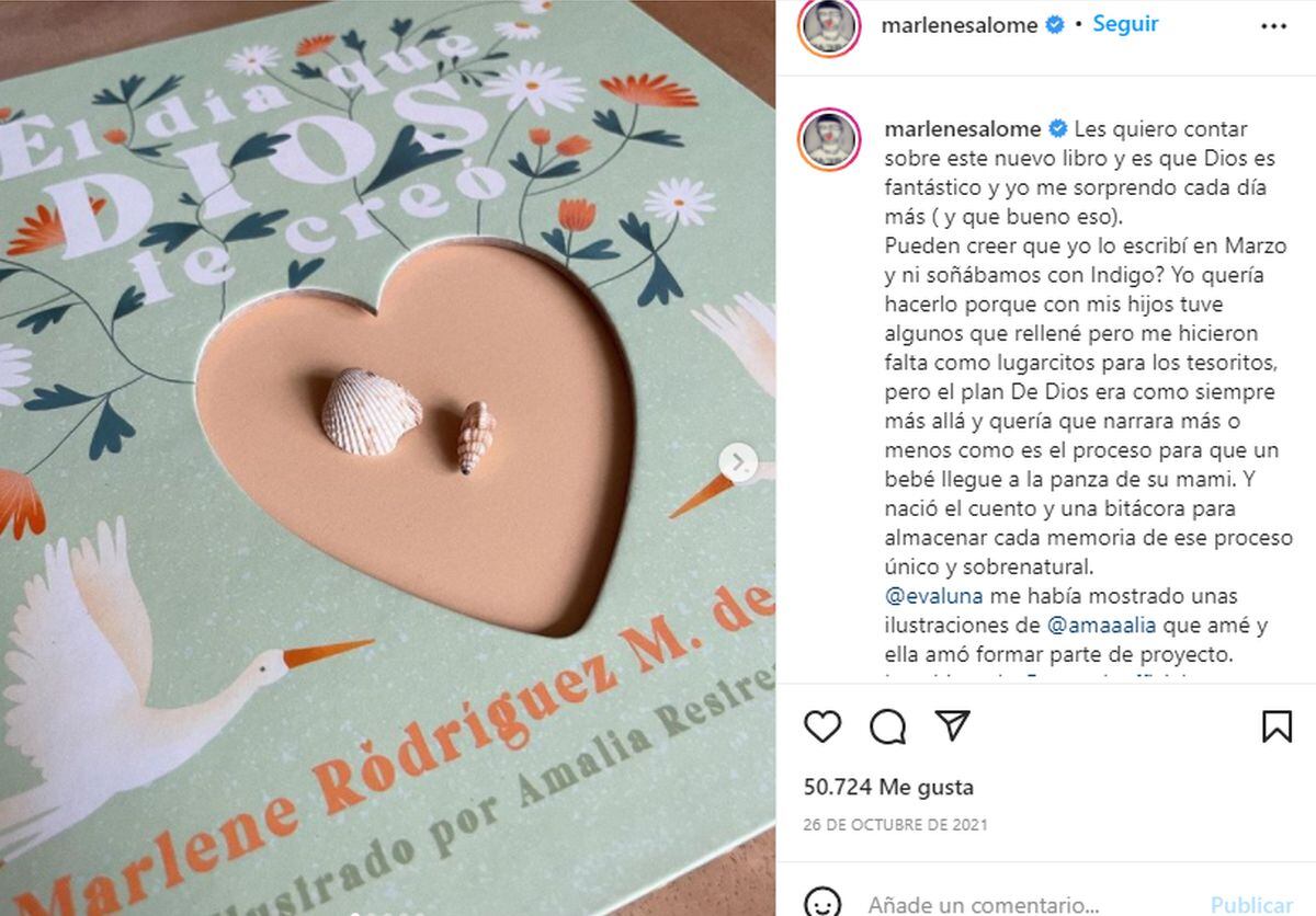 Cuando la esposa de Ricardo Montaner compartió su último libro en sus redes sociales (Foto: Marlene Rodríguez / Instagram)