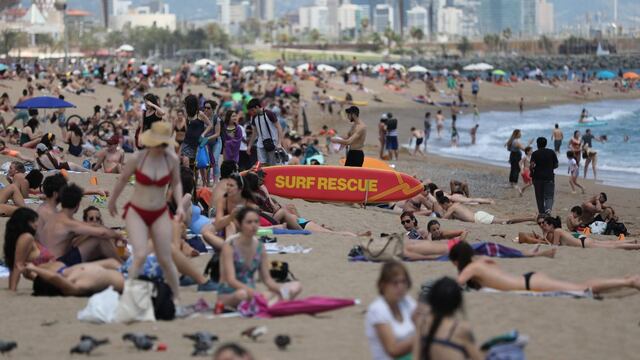 Coronavirus: Barcelona cierra acceso a playas por exceso de bañistas