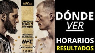 ¿Dónde ver la pelea Makhachev vs. Machado Garry por el UFC 330? Horarios, canales TV y cartelera
