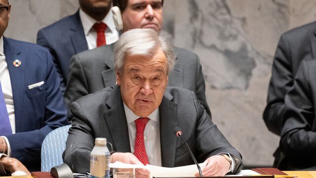 Guterres reitera en ONU que es “inaceptable” que Israel rechace la solución de dos Estados