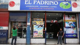 Asalto a tienda de El Padrino: roban S/.50 mil en artefactos