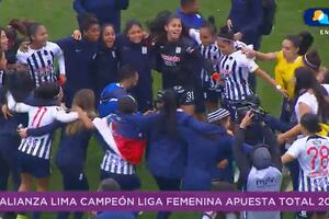 Jugadoras de Alianza Lima celebraron a lo grande el título de la Liga Femenina 2024 | VIDEO