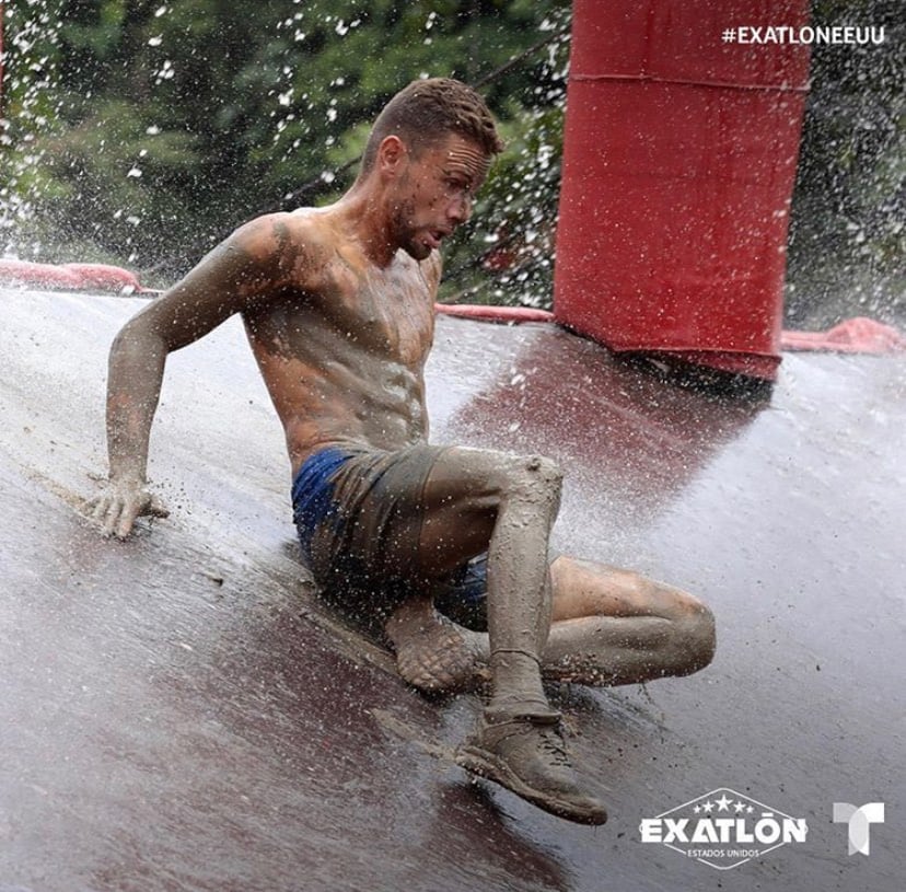 Emmanuel Jáquez cuando participó en "Exatlón Estados Unidos" en 2020 (Foto: Emmanuel Jáquez / Instagram)