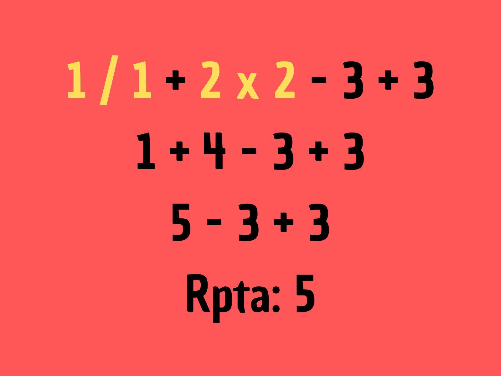 Reto matemático: Esta es una forma beneficiosa para entrenar tu cerebro. Aprovecha tus ratos libres. (Creación: Mag)
