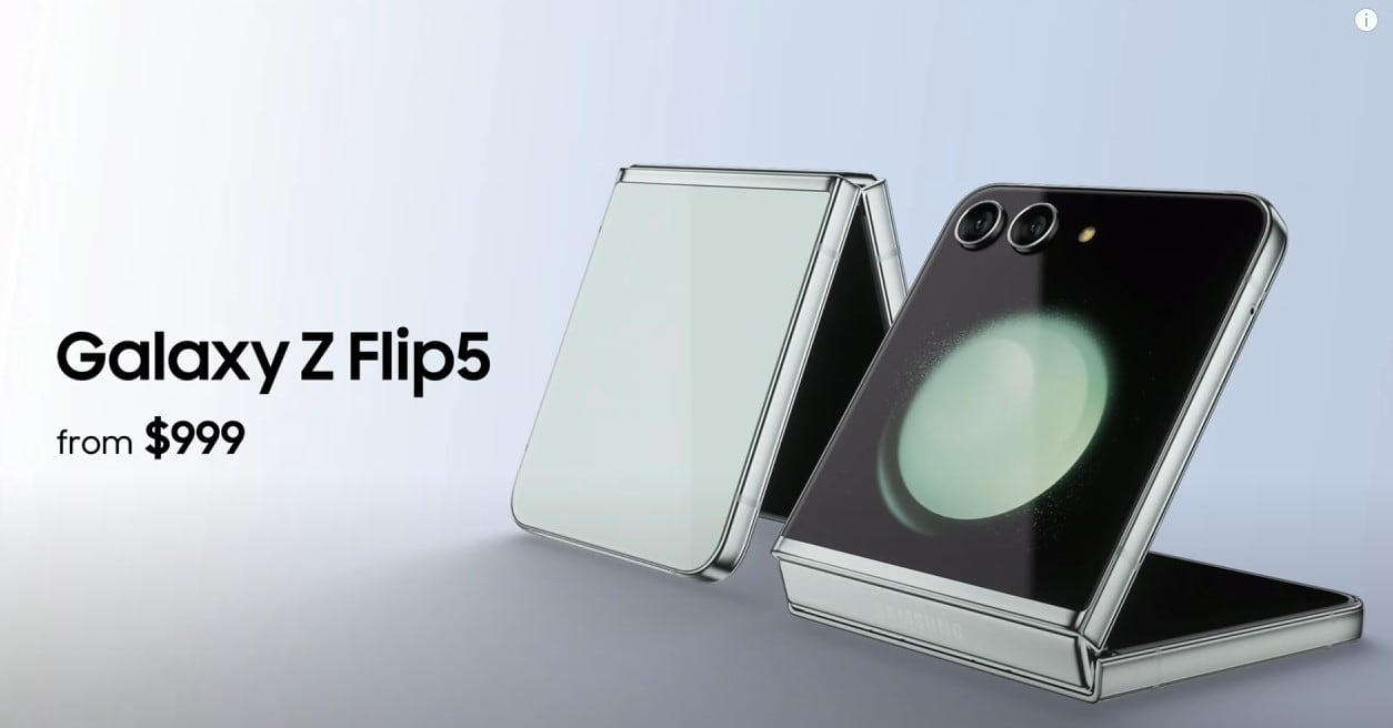 Samsung Galaxy Z Flip 5.