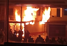 San Borja: Incendio en edificio ubicado en cruce de avenidas Canadá y Aviación deja 4 heridos
