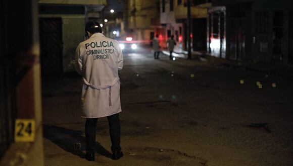 Sicarios asesinan a balazos a joven en plena celebración de la Navidad con sus familiares en Comas. (Imagen referencial/Archivo)