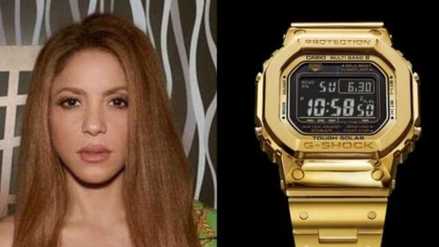 Cómo luce un reloj Casio que vale hasta 10 veces más que un Rolex: ¿Ahora costará más gracias a Shakira?