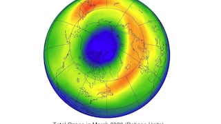 ¿Por qué durante la pandemia se registró un enorme agujero de ozono en el Ártico?