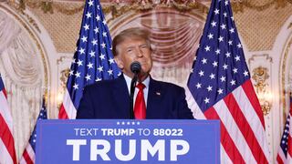 Donald Trump confirma que será candidato presidencial en el 2024 en Estados Unidos