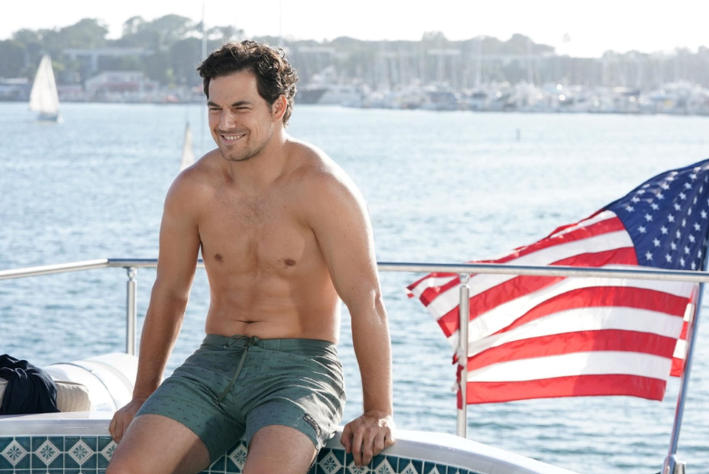 Giacomo Gianniotti en el año 2017, en una escena realizada como regalo para la comunidad de fans de DeLuca (Foto: Grey's Anatomy / ABC)