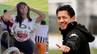 Vania Bludau fue al estadio a ver el Perú vs Nueva Zelanda y le dedicó un mensaje a Gianluca Lapadula
