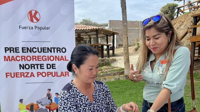 Keiko Fujimori reafirma que no postulará y que lo mejor es adelanto de elecciones para salir de la crisis