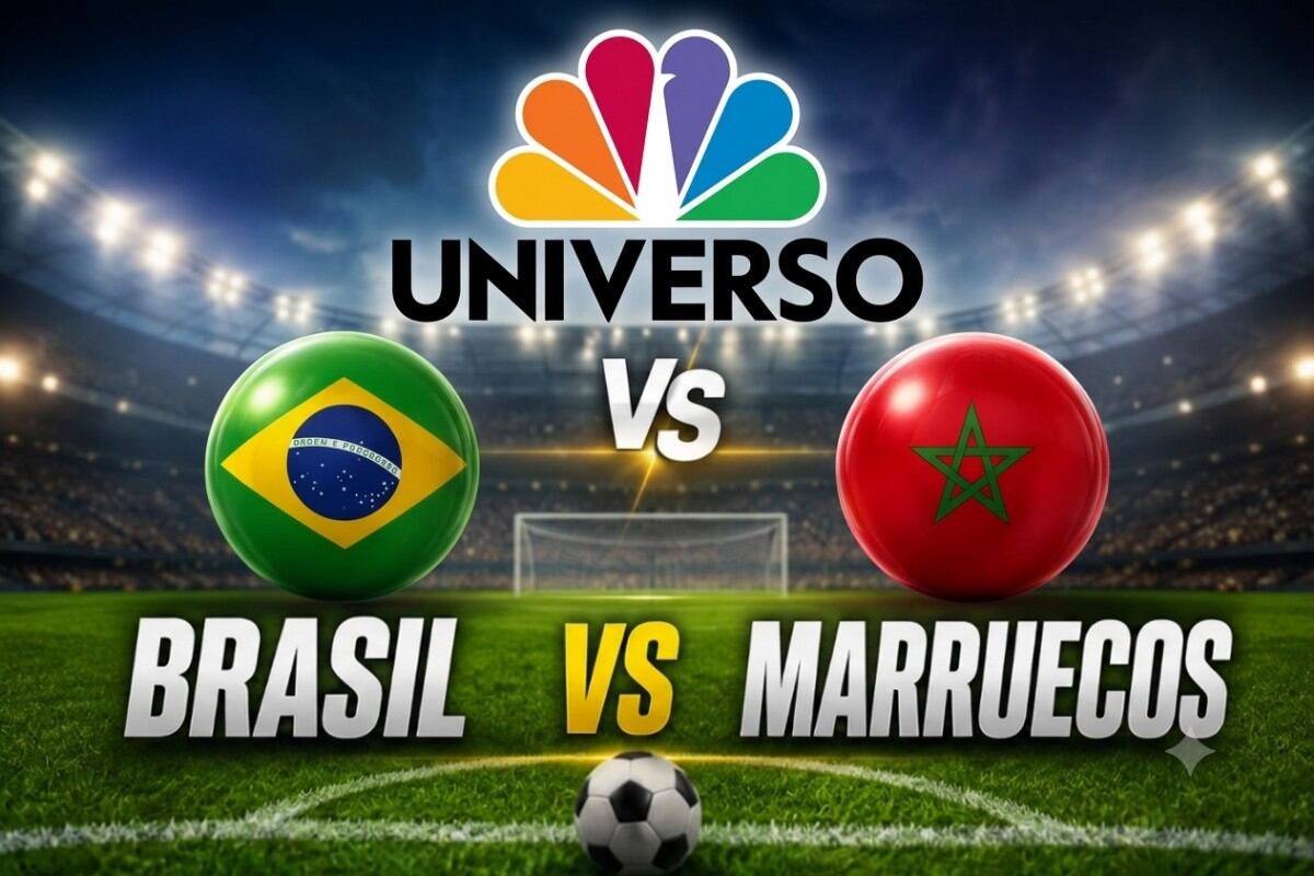 📺 Canal UNIVERSO EN VIVO - dónde ver partido Brasil vs. Marruecos EN DIRECTO por Universo Now y Fútbol Online