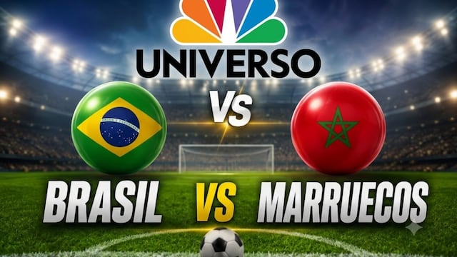 UNIVERSO televisó el juego Brasil 1-1 Marruecos por la Jornada 1 del Grupo C del Mundial 2026