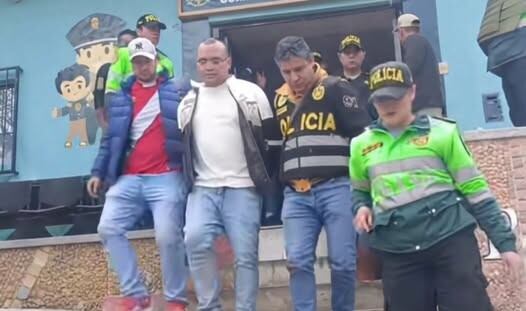 Sospechoso habría intentado fugar de la ciudad. (Captura: Sol TV)