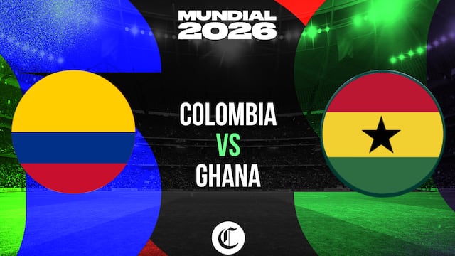 Sigue el partido, Colombia vs Ghana EN VIVO por el Mundial 2026