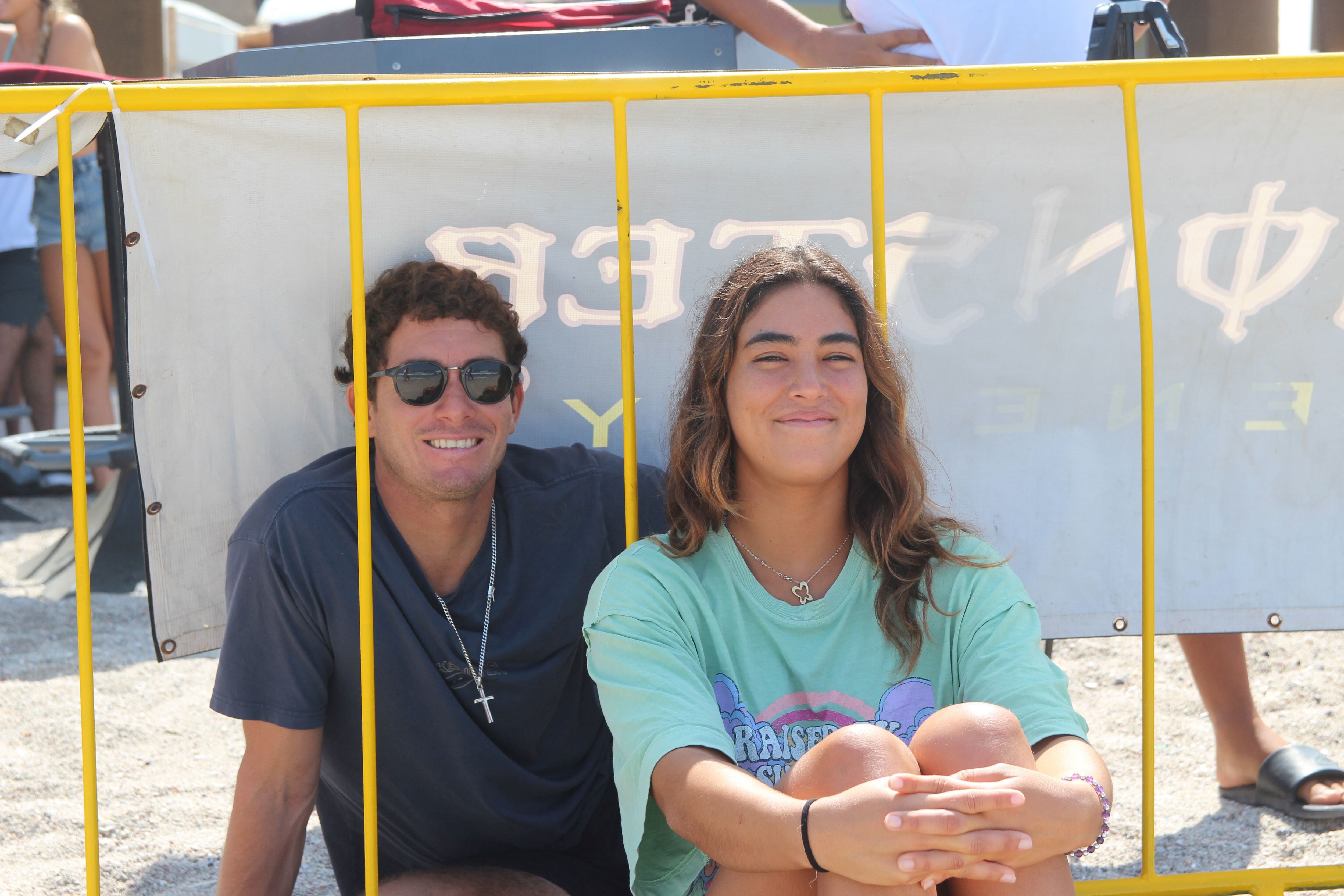 Junto a Lucca en el Señoritas Pro (Foto: Señoritas Pro)