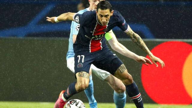 PSG vs. Manchester City: Di María se convierte en el máximo asistidor histórico del club francés