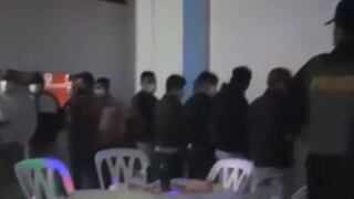 Chimbote: 44 personas intervenidas en fiesta clandestina | VIDEO