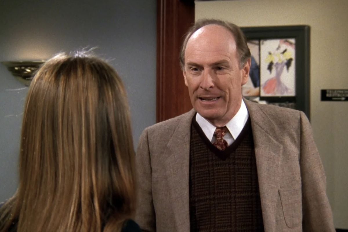 El Sr. Waltham es uno de los jefes de Rachel en "Friends" (Foto: NBC)