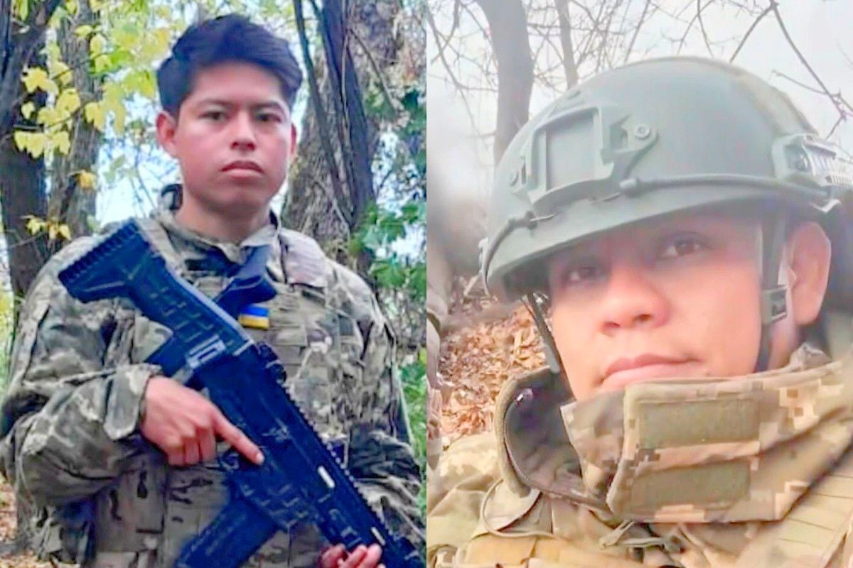 Jair Ayachi Sánchez, de 22, lado izquierdo, Frank Luis Pinedo del Campo, de 33 años, a la derecha. Foto: América Noticias