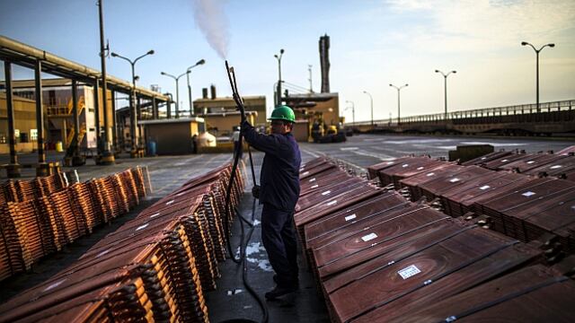 Producción de cobre aumentó 4,31 % entre enero y julio