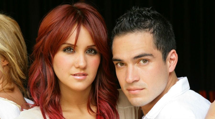 Dulce Maria y Poncho Herrera mantuvo su relación mientras grababan "Rebelde". Foto: Instagram