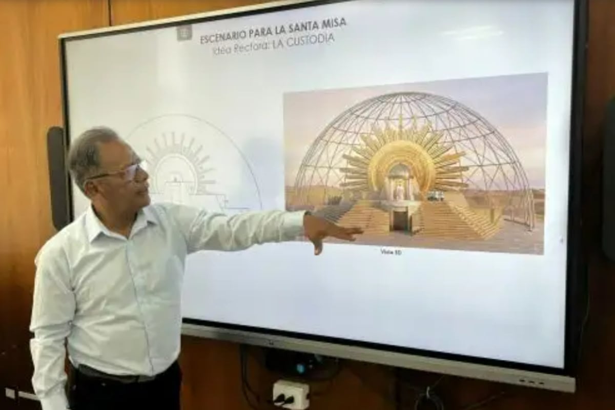 Lambayeque proyecta altar gigante y dos helipuertos para recibir al papa León XIV. (Foto: Andina)