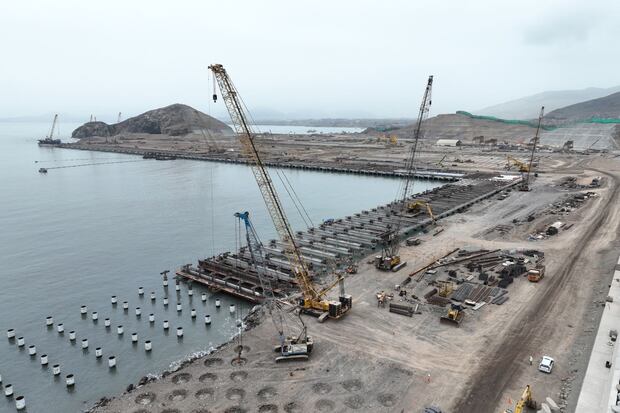 El puerto de Chancay es operada por Cosco Shipping.