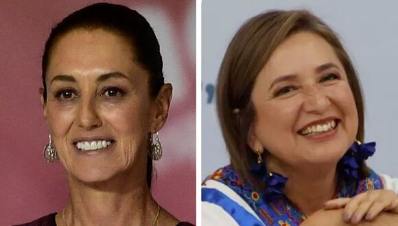 Claudia Sheinbaum y Xóchitl Gálvez competirán por la presidencia de México. (GETTY IMAGES).